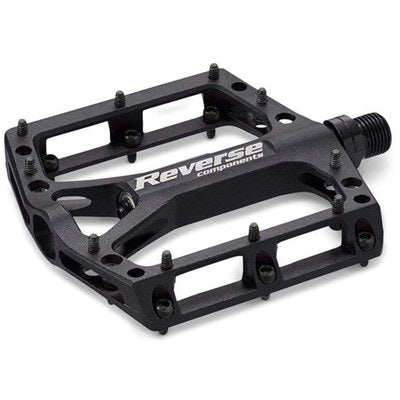 REVERSE COMPONENTS BLACK ONE flat pedals Black