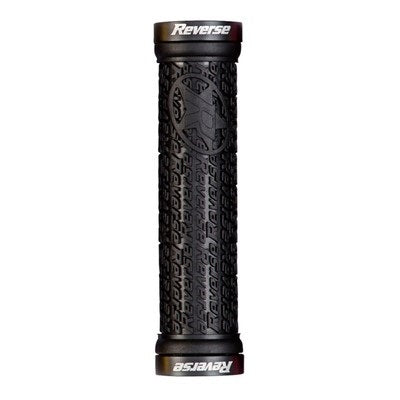 REVERSE COMPONENTS STAMP Lock-On grips Ø 30mm Black