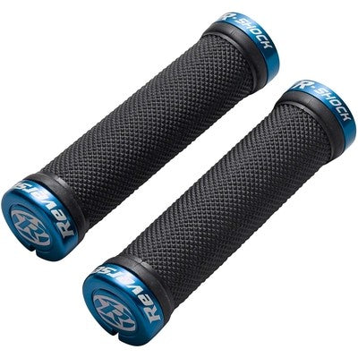 REVERSE COMPONENTS R-SHOCK Lock-On grips Ø 29mm Black/Blue