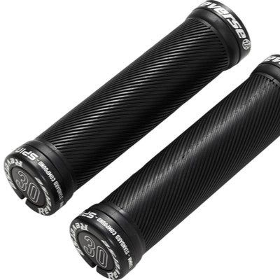 REVERSE COMPONENTS SPIN Lock-On grips Ø 30mm Black