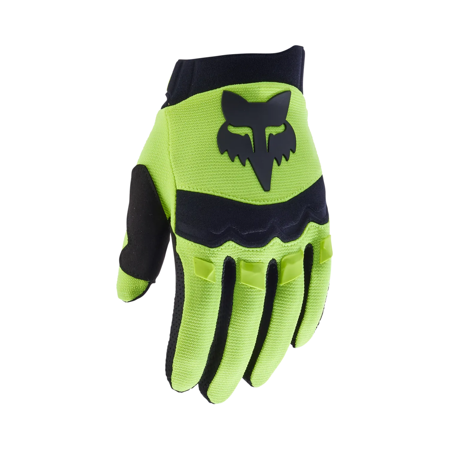 FOX DIRTPAW Junior Gloves Fluorescent Yellow