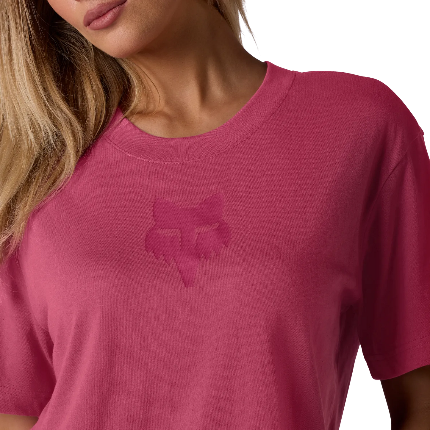 FOX HEAD Women's Short Sleeve T-Shirt Berry Pink