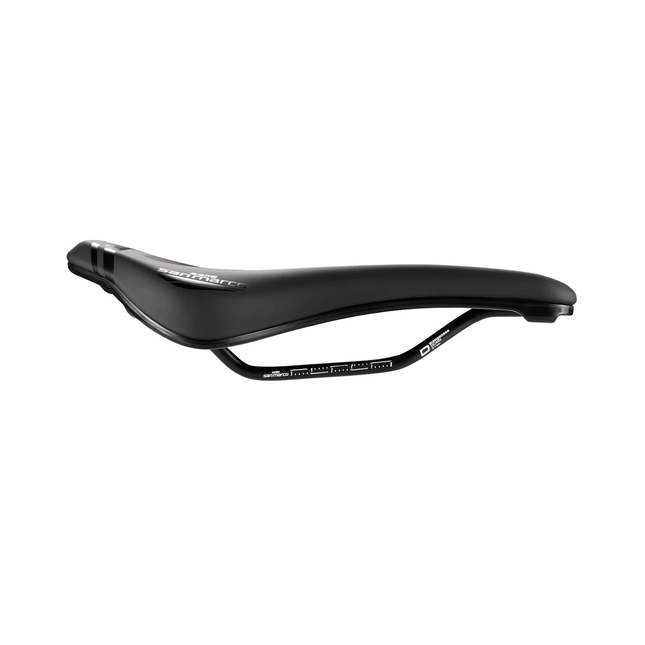 Selle SAN MARCO GROUND SHIELD DYNAMIC L3 155mm Rails Manganèse