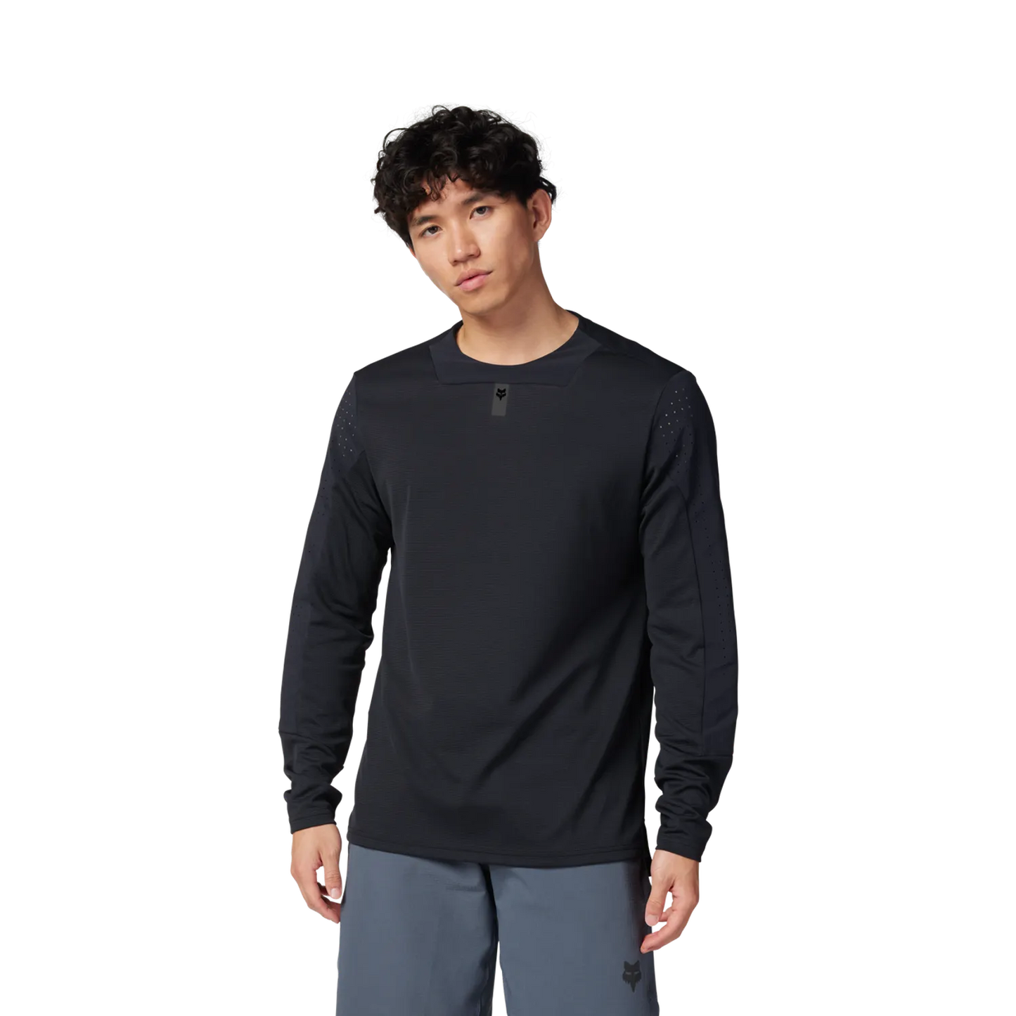 FOX DEFEND Long Sleeve Jersey Black