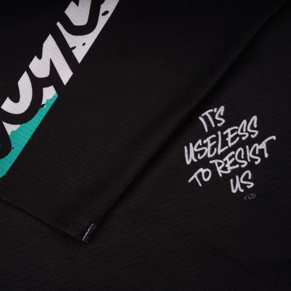 TROY LEE DESIGNS SPRINT FULL PULL Junior Long Sleeve Jersey Black