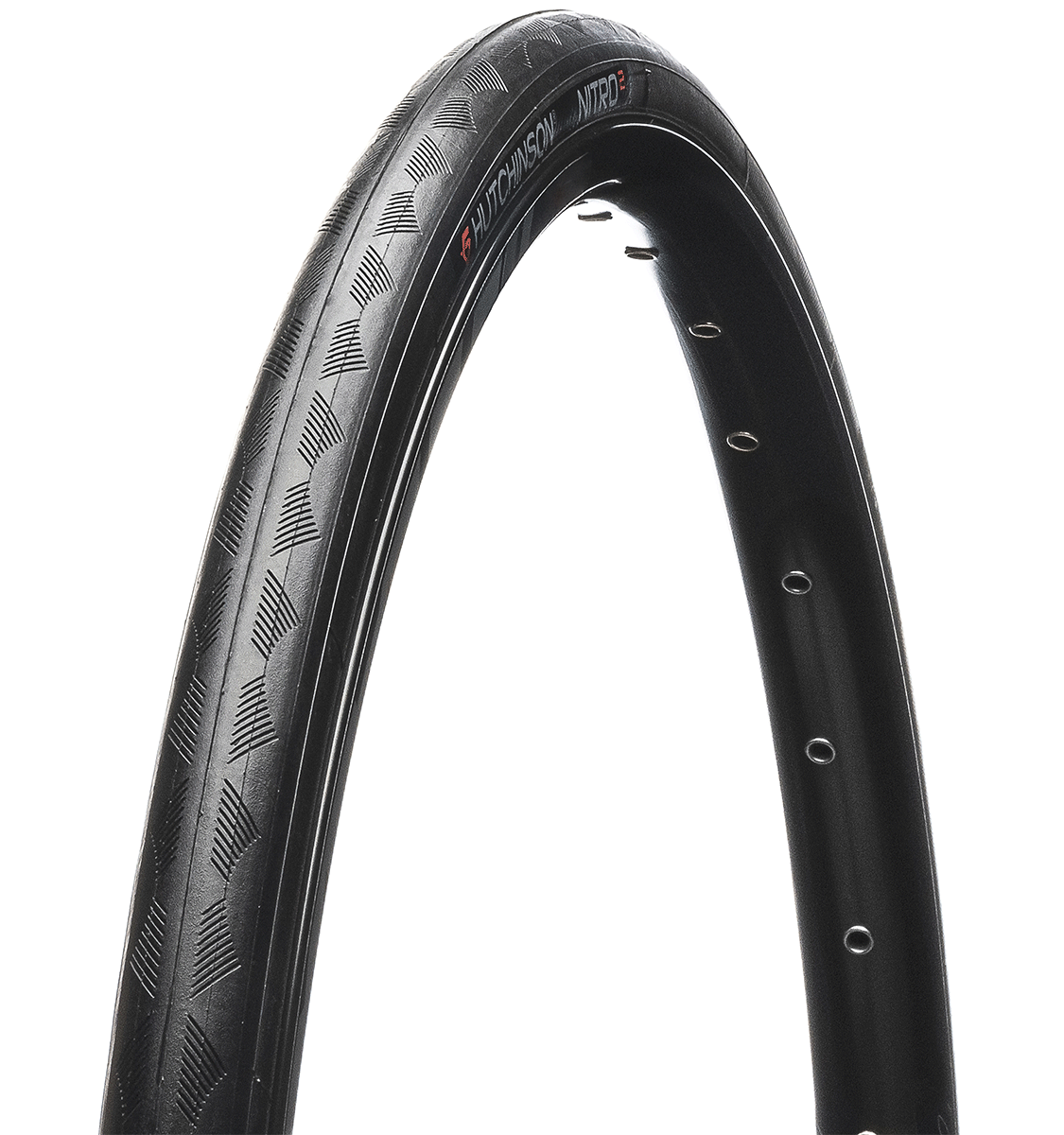 HUTCHINSON NITRO 2 700x25 Tubetype Soft Tire Black