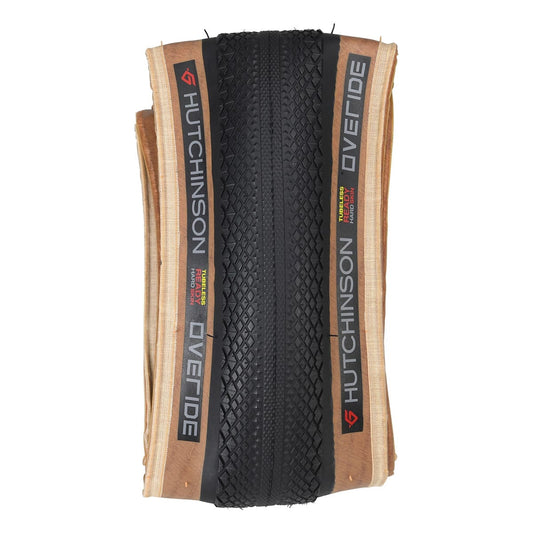 Pneu HUTCHINSON OVERIDE TAN Tubeless Ready 650x47 Noir/Tan