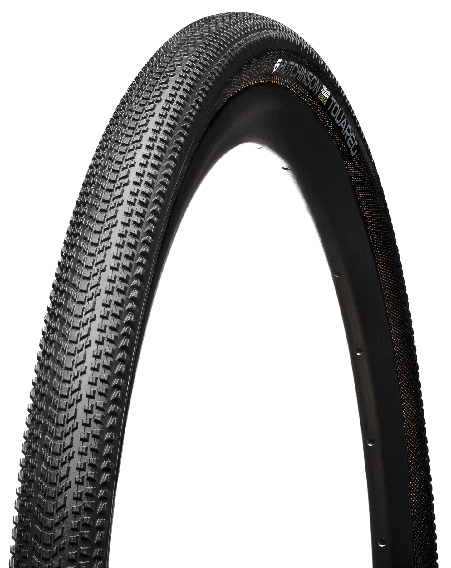 HUTCHINSON TOUAREG GREEN 700x40c Reinforced Hardskin tire Tubeless Ready Black