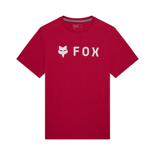 FOX ABSOLUTE TRUDRI Short Sleeve Technical T-Shirt Cranberry