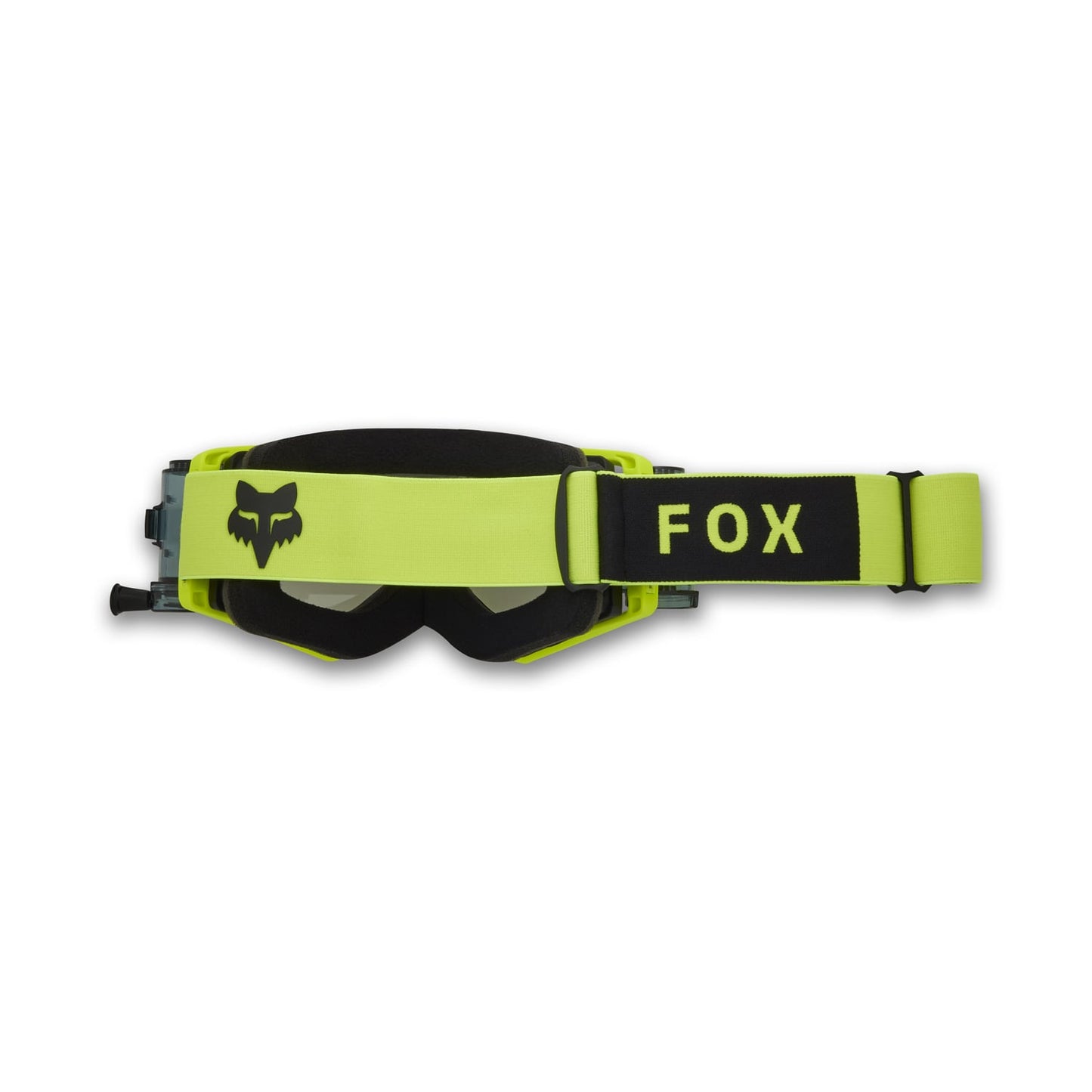 FOX AIRSPACE ENDURO ROLL OFF Mask Yellow 2025