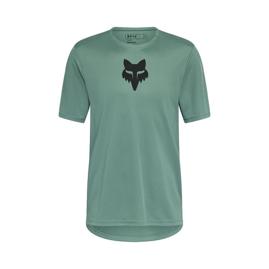 FOX RANGER FOX HEAD Short Sleeve Jersey Green