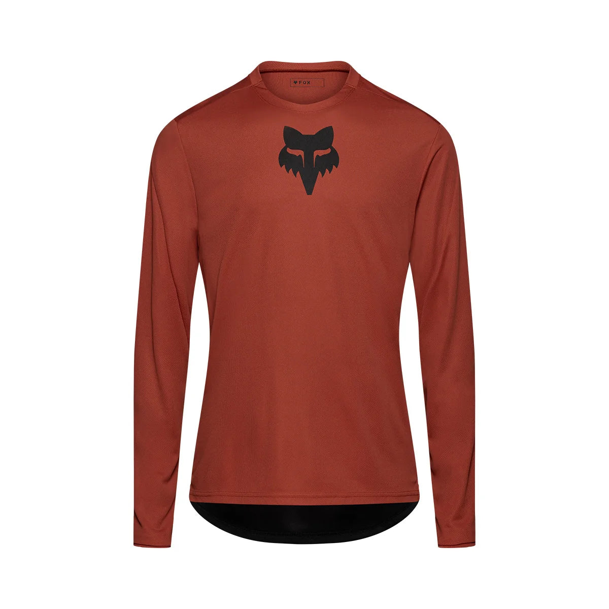 FOX RANGER FOX HEAD Long Sleeve Jersey Brown