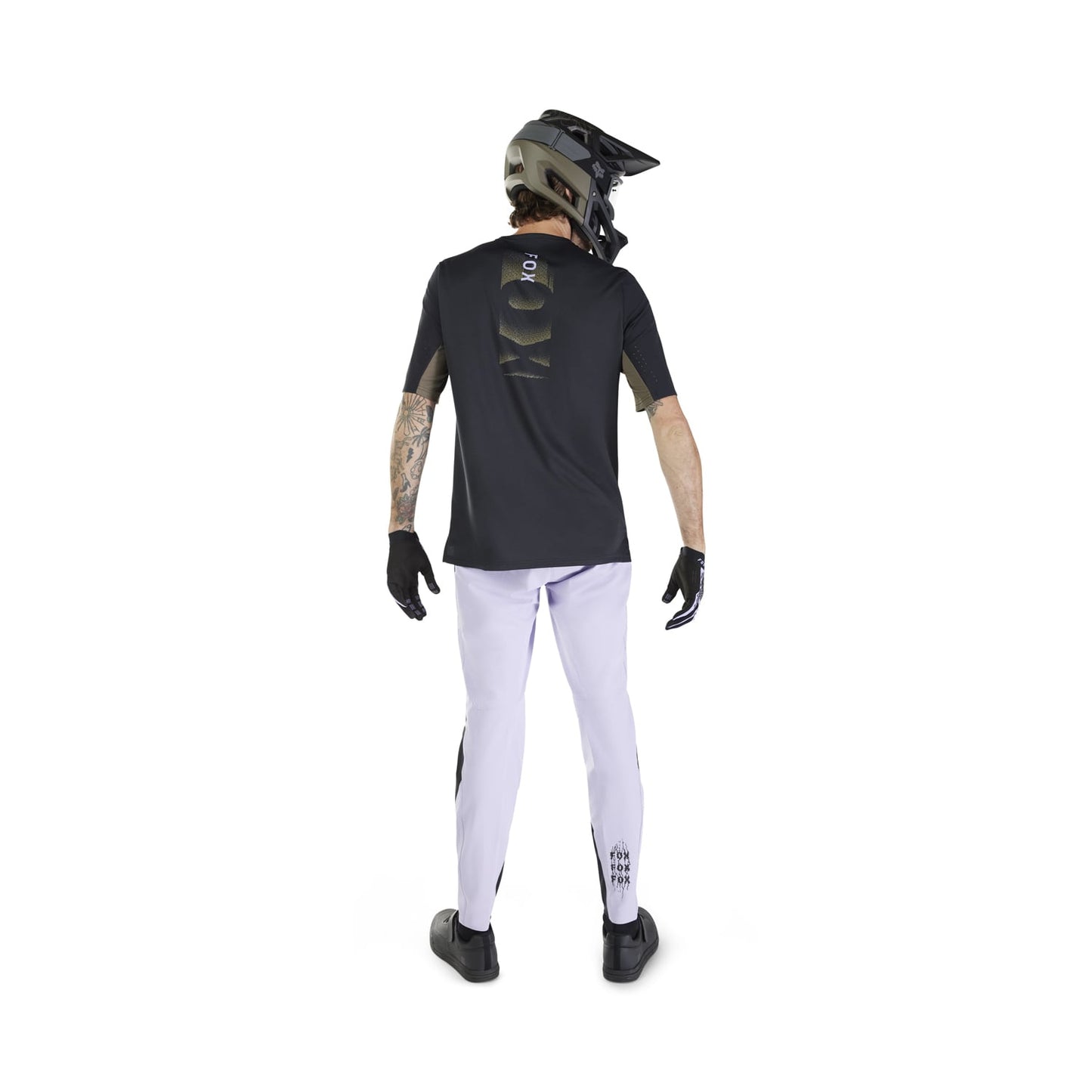 FOX DEFEND PARK Short Sleeve Jersey Black 2025