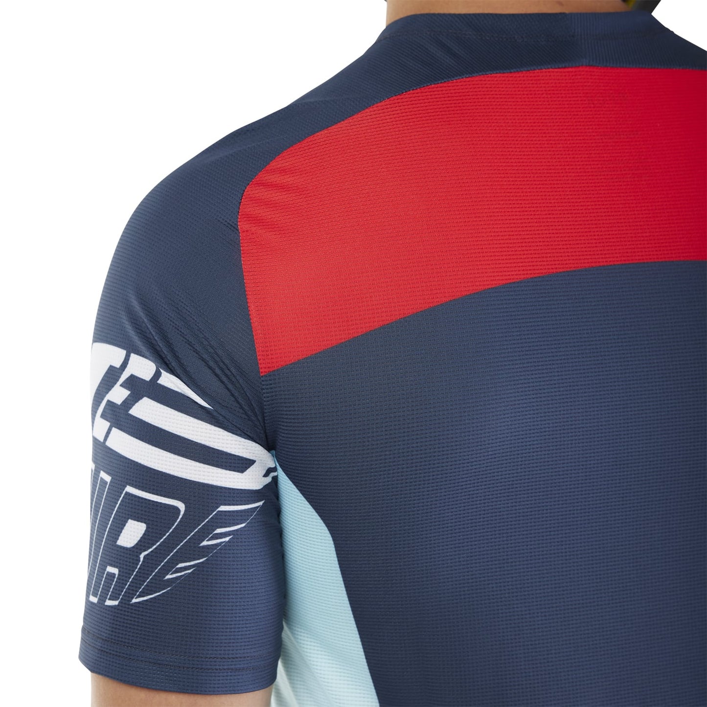 FOX FLEXAIR ELEVATED Short Sleeve Jersey Black/Blue 2025