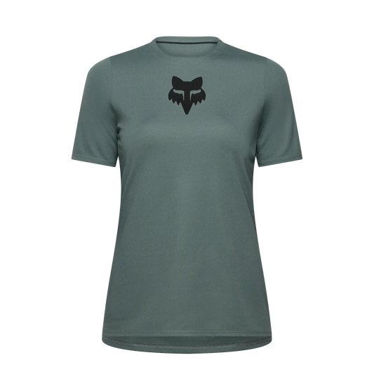 Women's FOX RANGER HEAD Short-Sleeve Sage Green Jersey