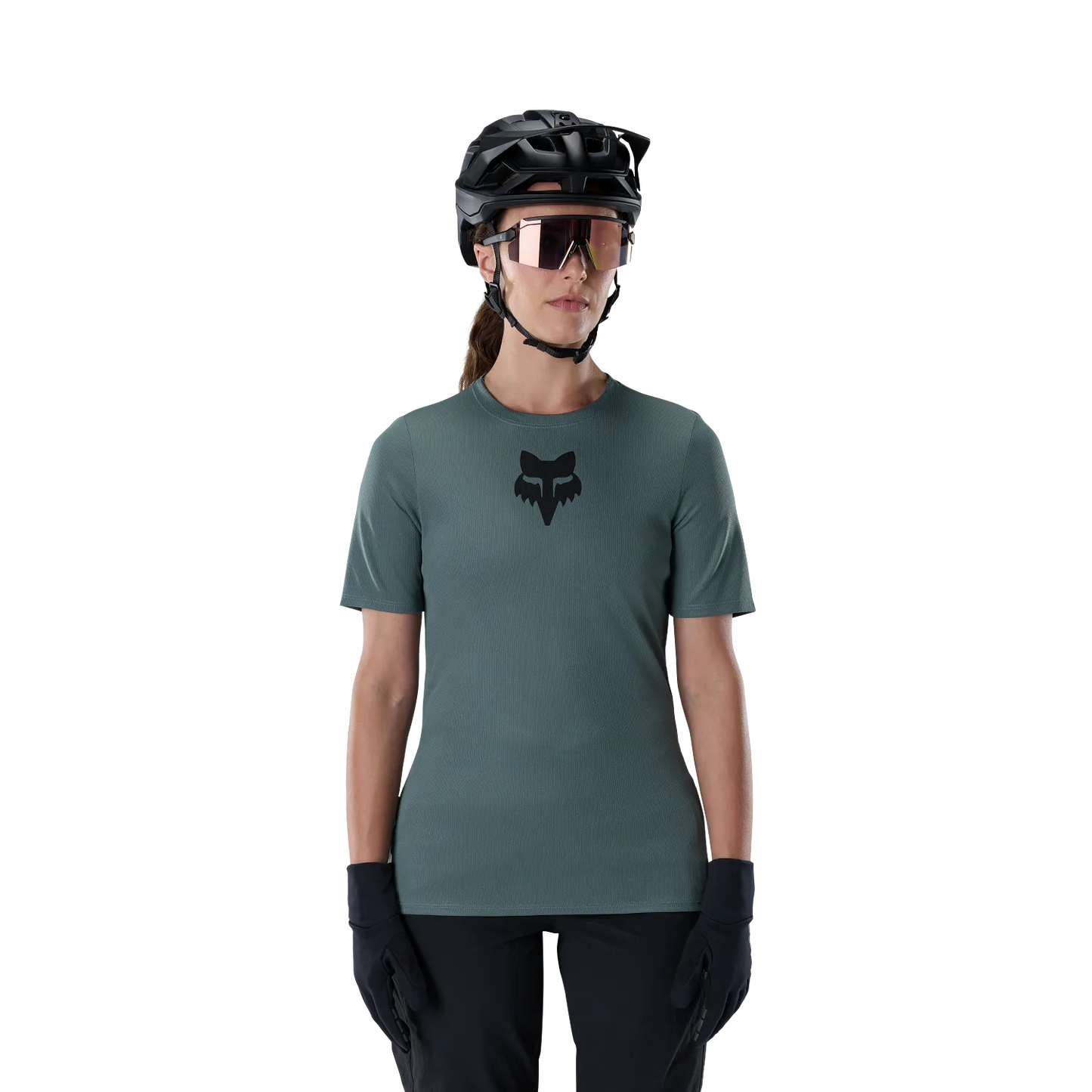 FOX RANGER FOX HEAD Women's Short Sleeve Jersey Sage