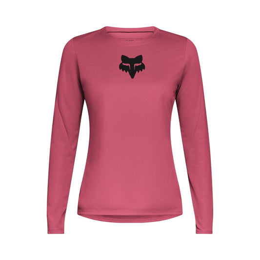 Women's FOX RANGER HEAD Long Sleeve Jersey Berry