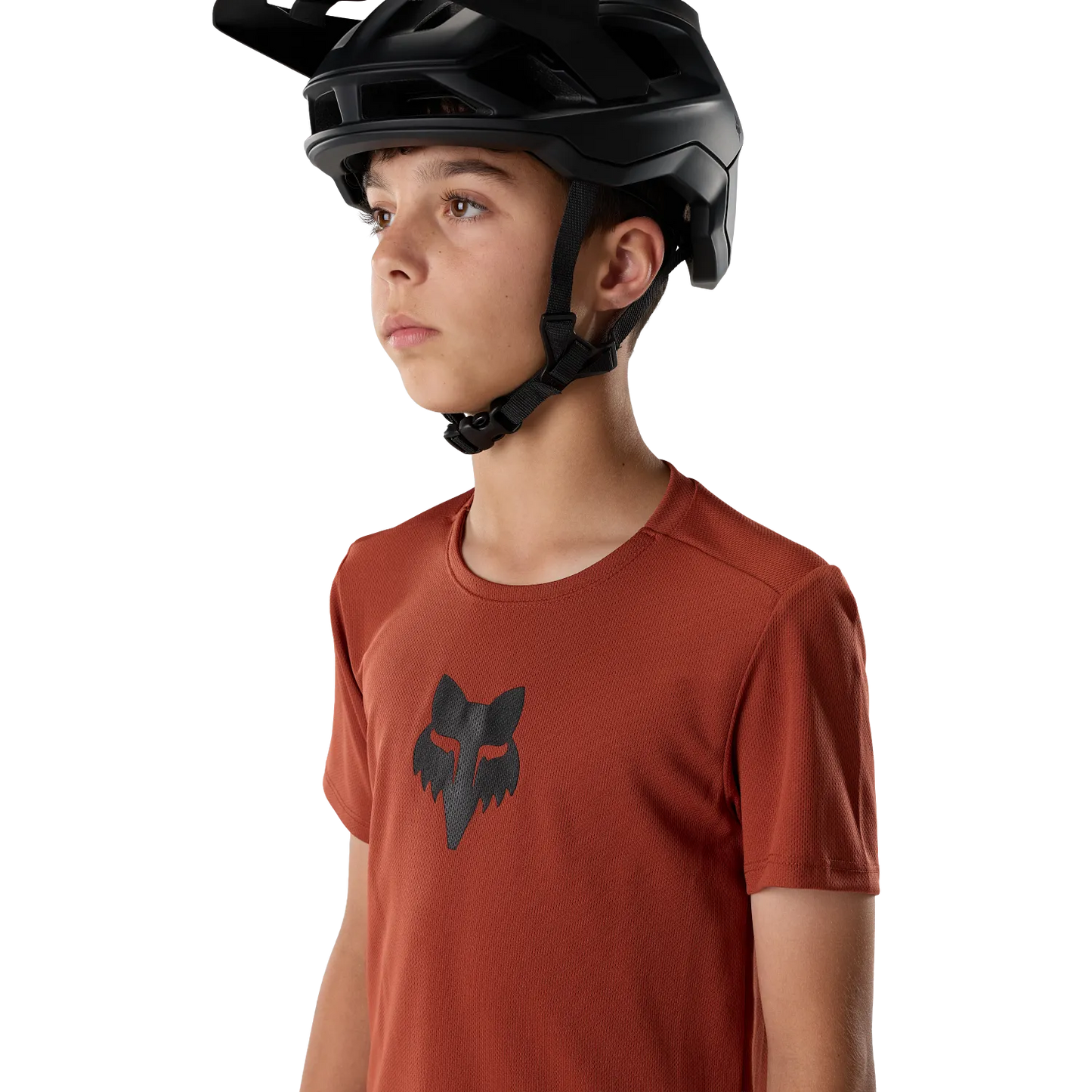 FOX RANGER FOX HEAD Junior Short Sleeve Jersey Acid Scarlet