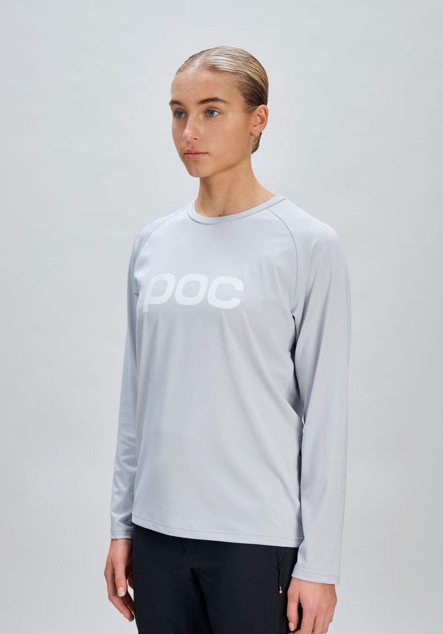 Women's POC REFORM ENDURO Long Sleeve Jersey Light Grey