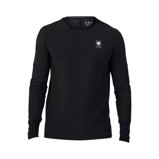 FOX DEFEND THERMAL Long Sleeve Jersey Black 2024