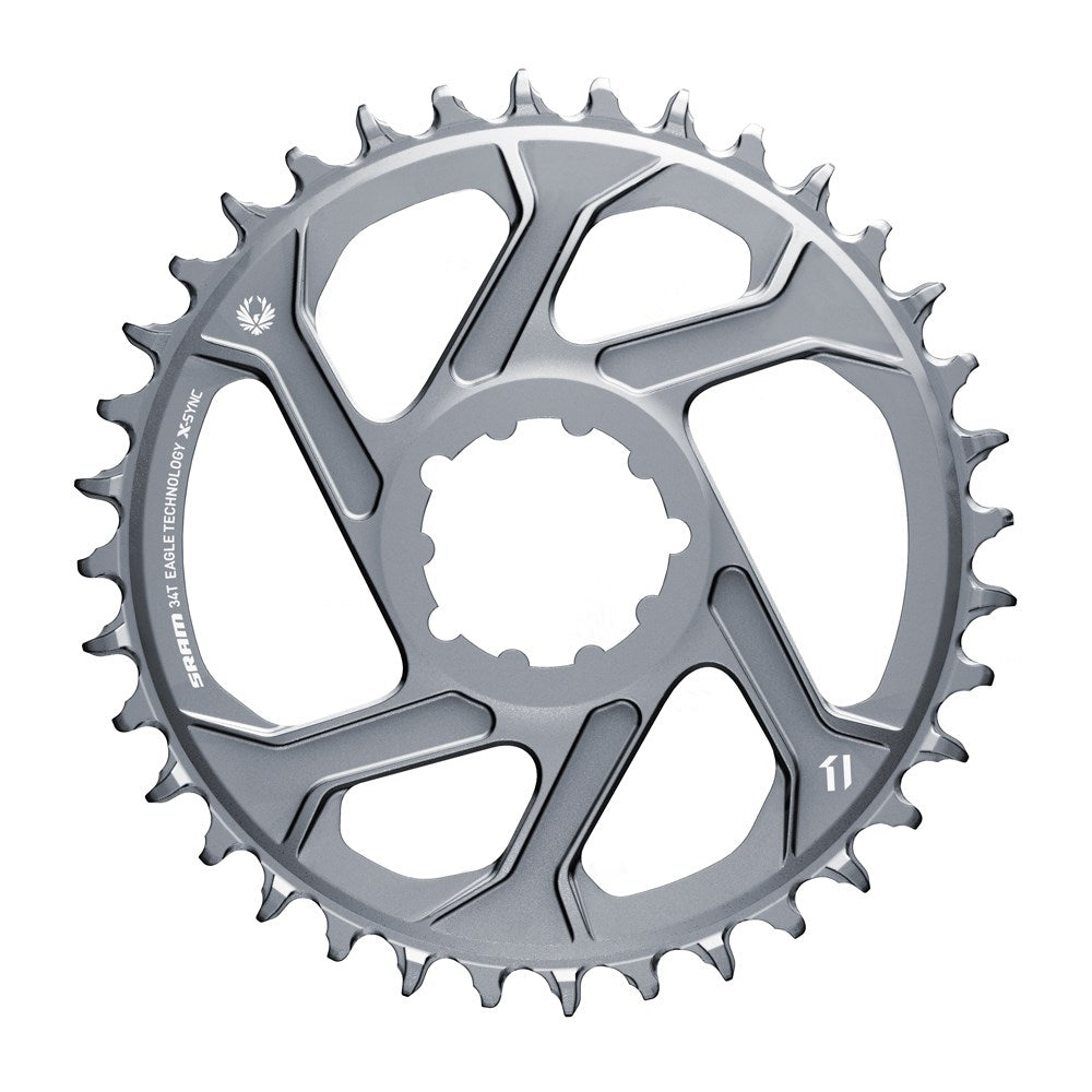 SRAM X-SYNC 2 EAGLE BOOST 12V Direct Mount Offset 3mm Mono Chainring Grey