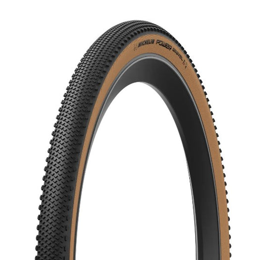 MICHELIN POWER tire GRAVEL 700x35c Tubeless Ready Brown