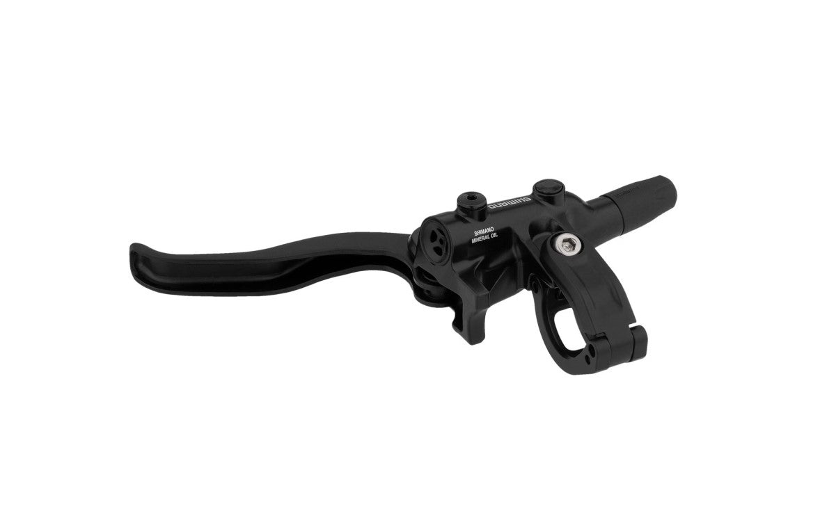 SHIMANO M4100 2-Finger Left Brake Lever Black