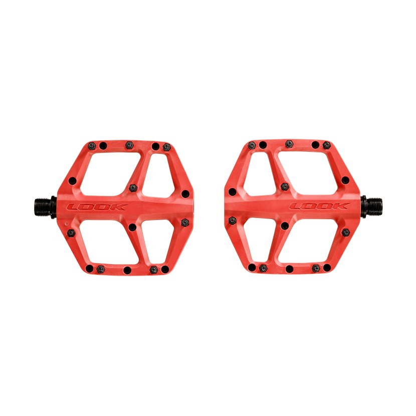 LOOK TRAIL FUSION red flat pedals