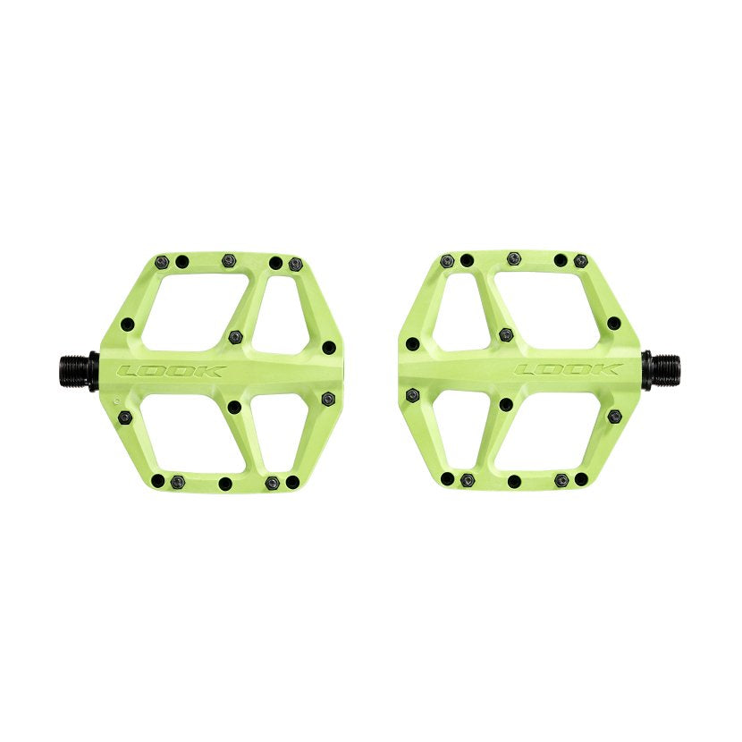 LOOK TRAIL FUSION Lime flat pedals