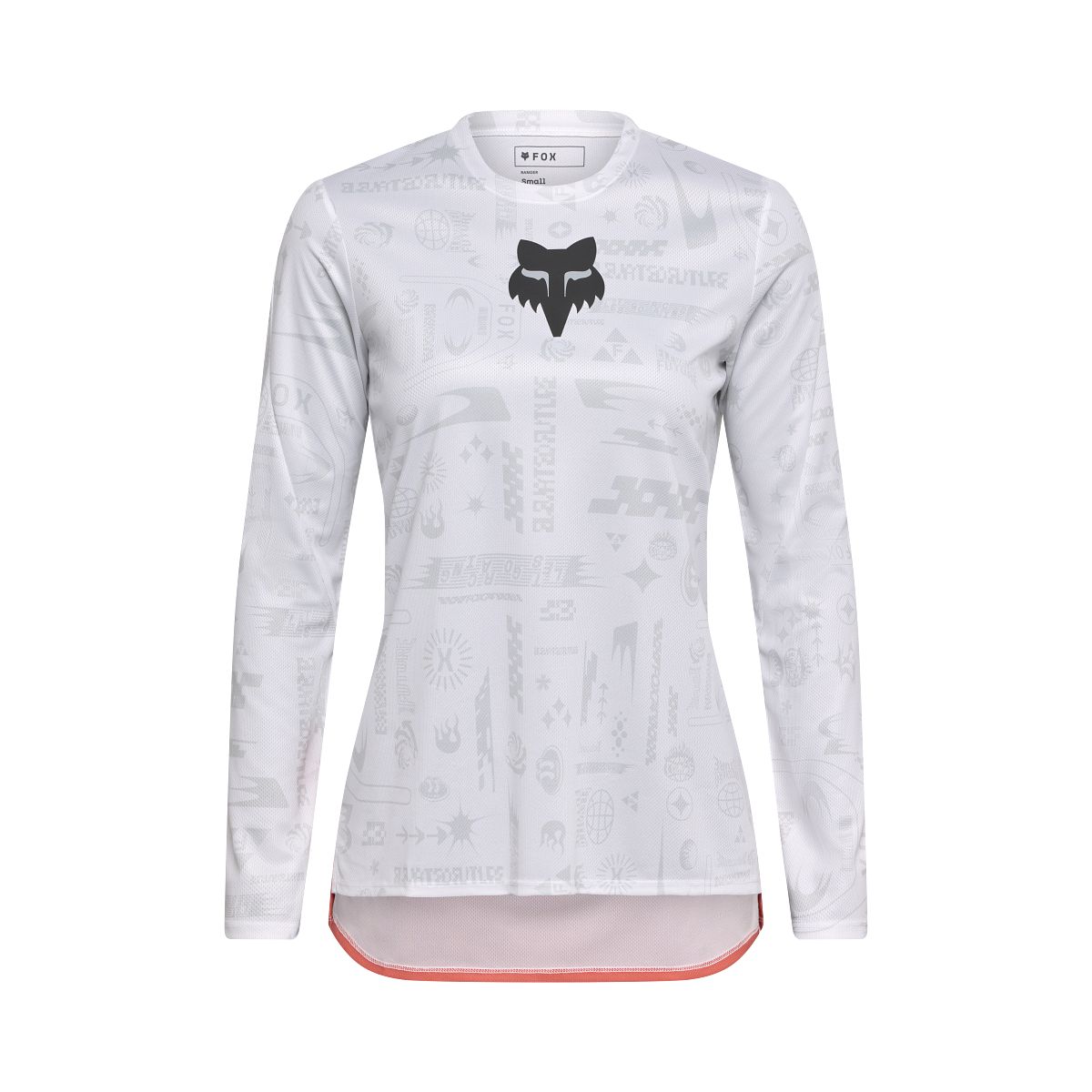 FOX RANGER LUNAR Ladies Long Sleeve Jersey White - Special Edition