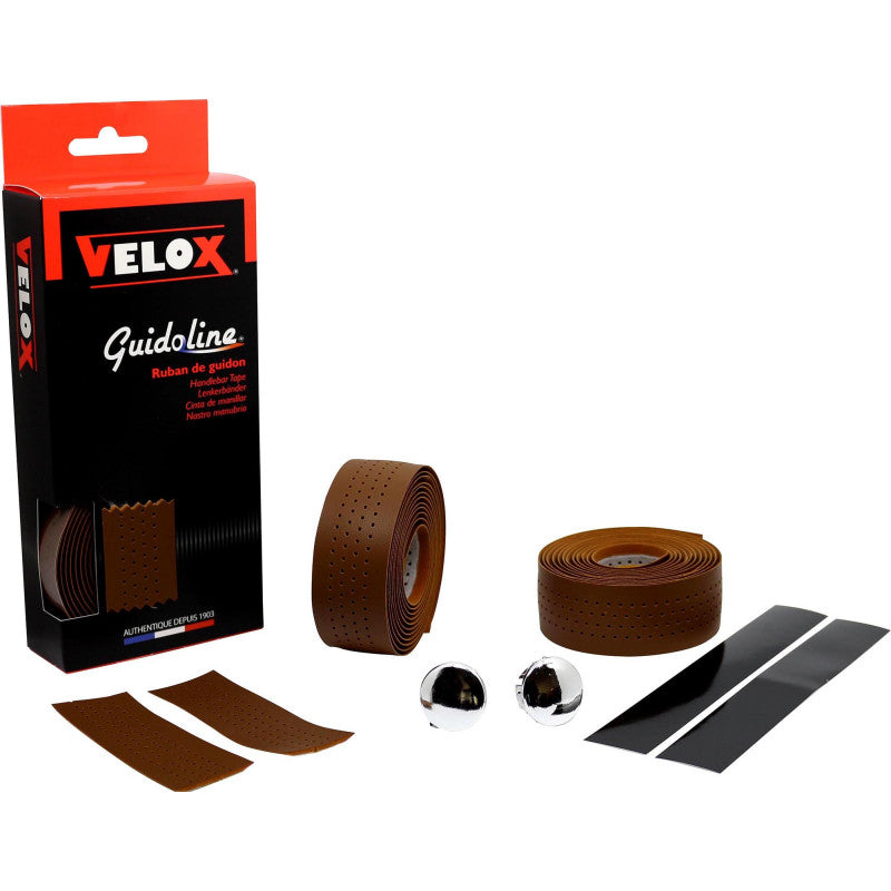 Bar tape VELOX SOFT PERFOREE Brown