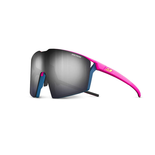 JULBO EDGE Fluorescent Pink/Spectron Blue 3+ Smoke Goggles