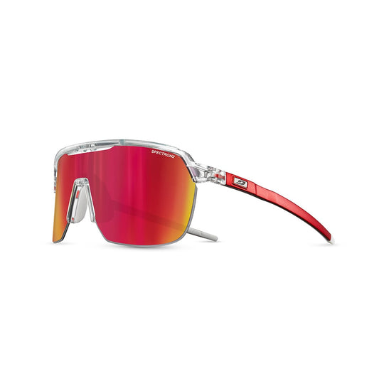 Glasses JULBO FREQUENCY Crystal/Red Spectron 3CF Smoke