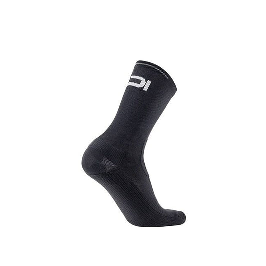 Sidi Visibilis black cycling socks, 20 cm