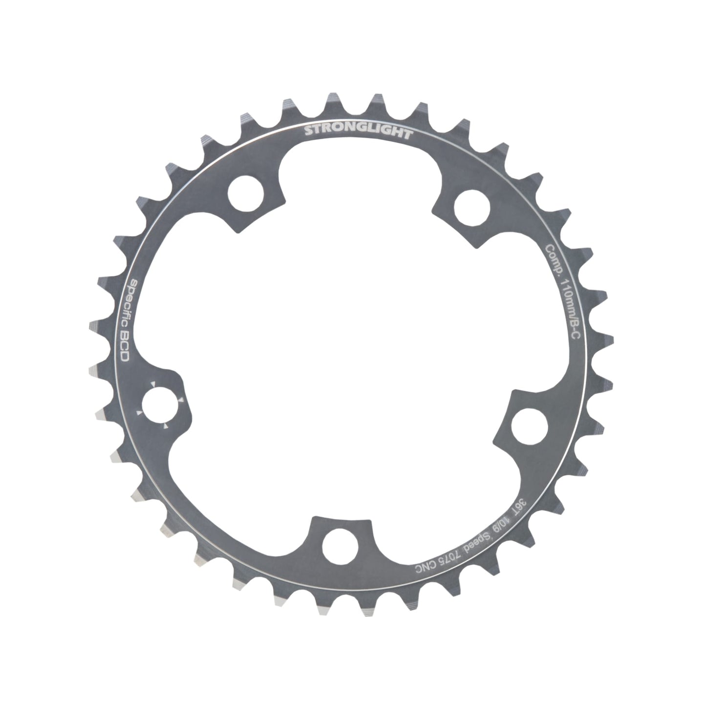 Chainring Interior 9/10 Speed STRONGLIGHT ALU 7075 Campagnolo Type B 110mm