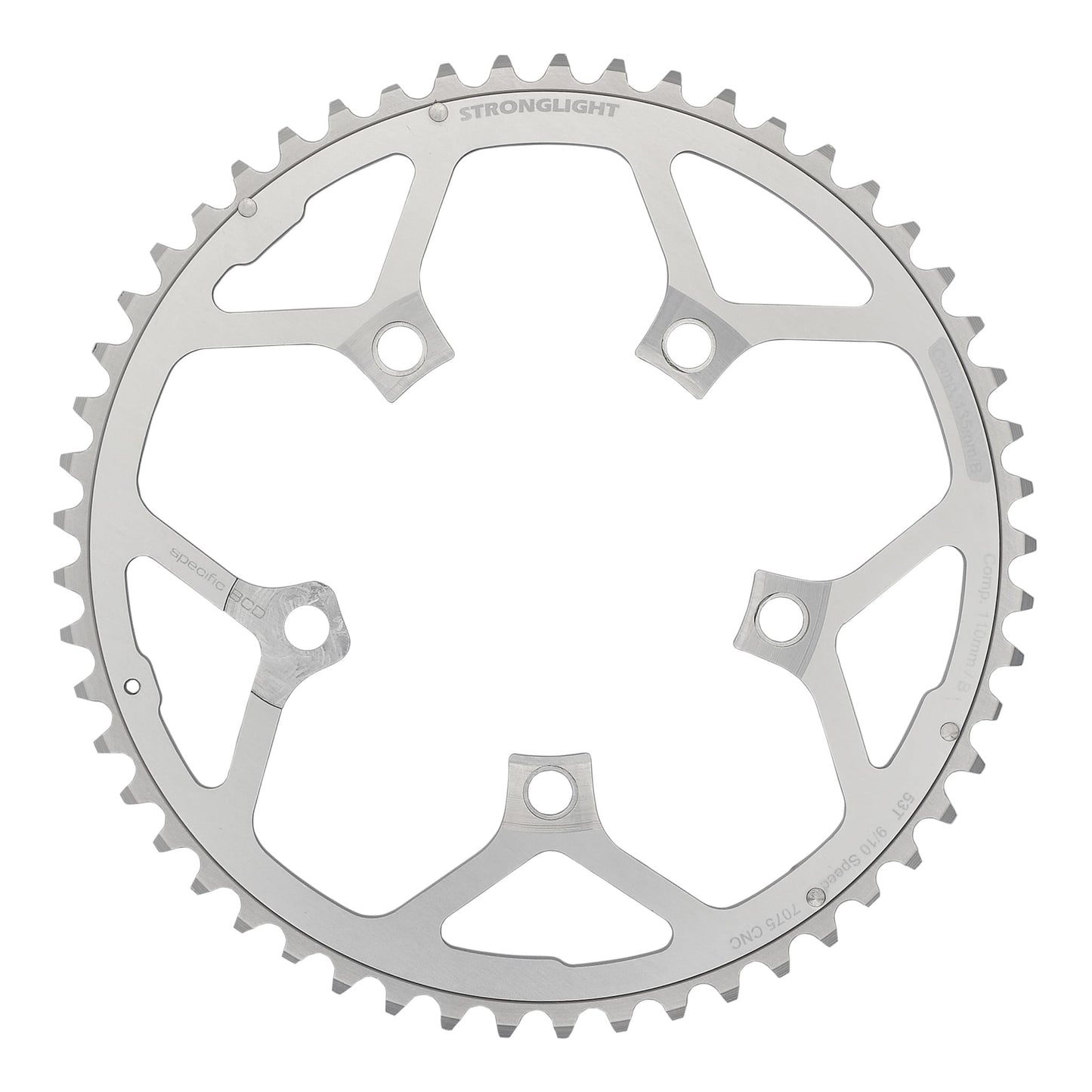 Chainring Exterior 9/10 Speed STRONGLIGHT ALU 7075 Campagnolo Type B 110mm