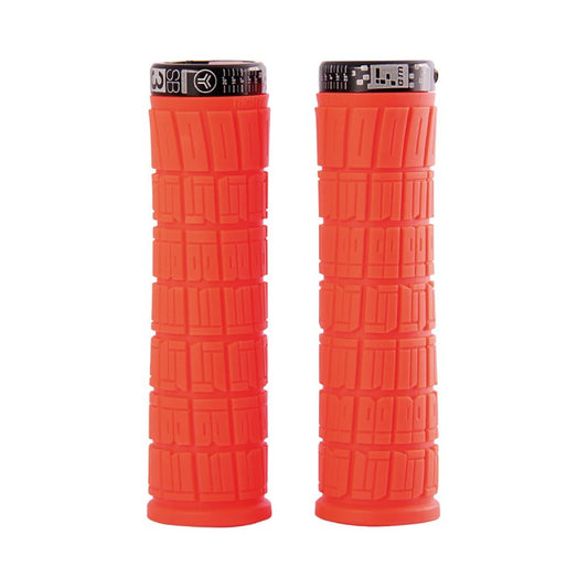 SB3 FLOWY AM Lock-On grips 130 mm Red