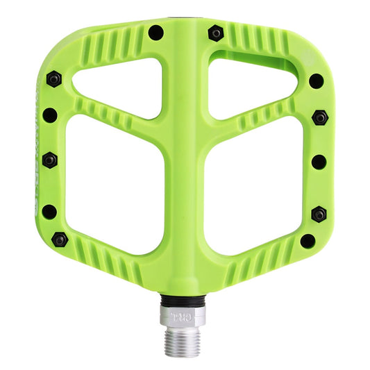 SB3 FLOWY Nylon Flat Pedals Green