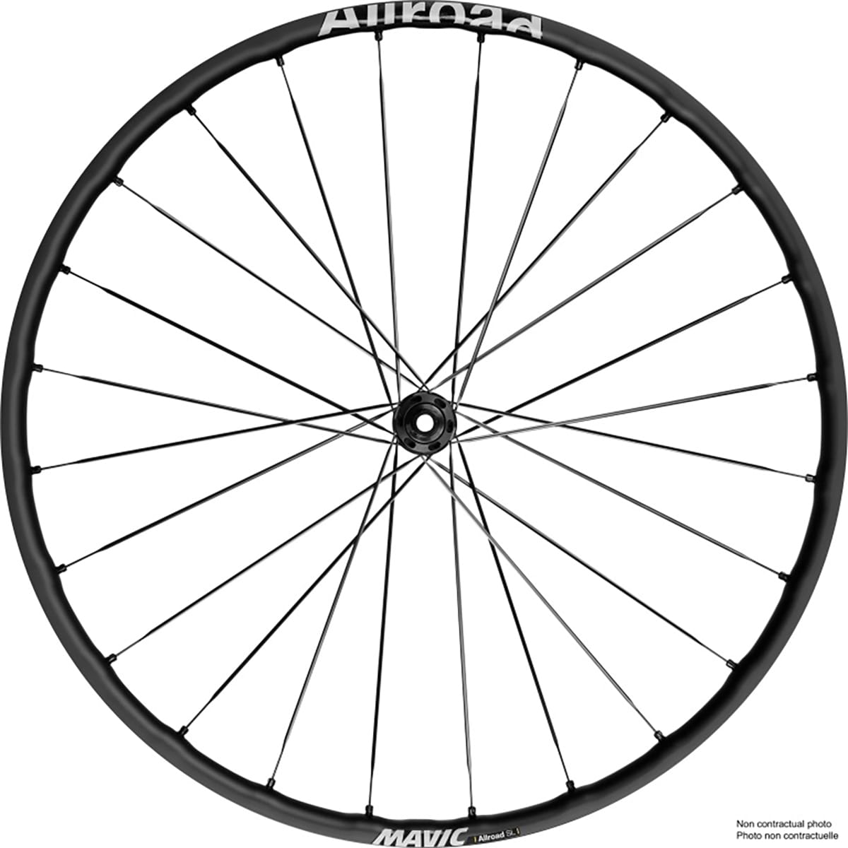 MAVIC ALLROAD SL DISC front wheel with pneumatic tires (Center Lock)