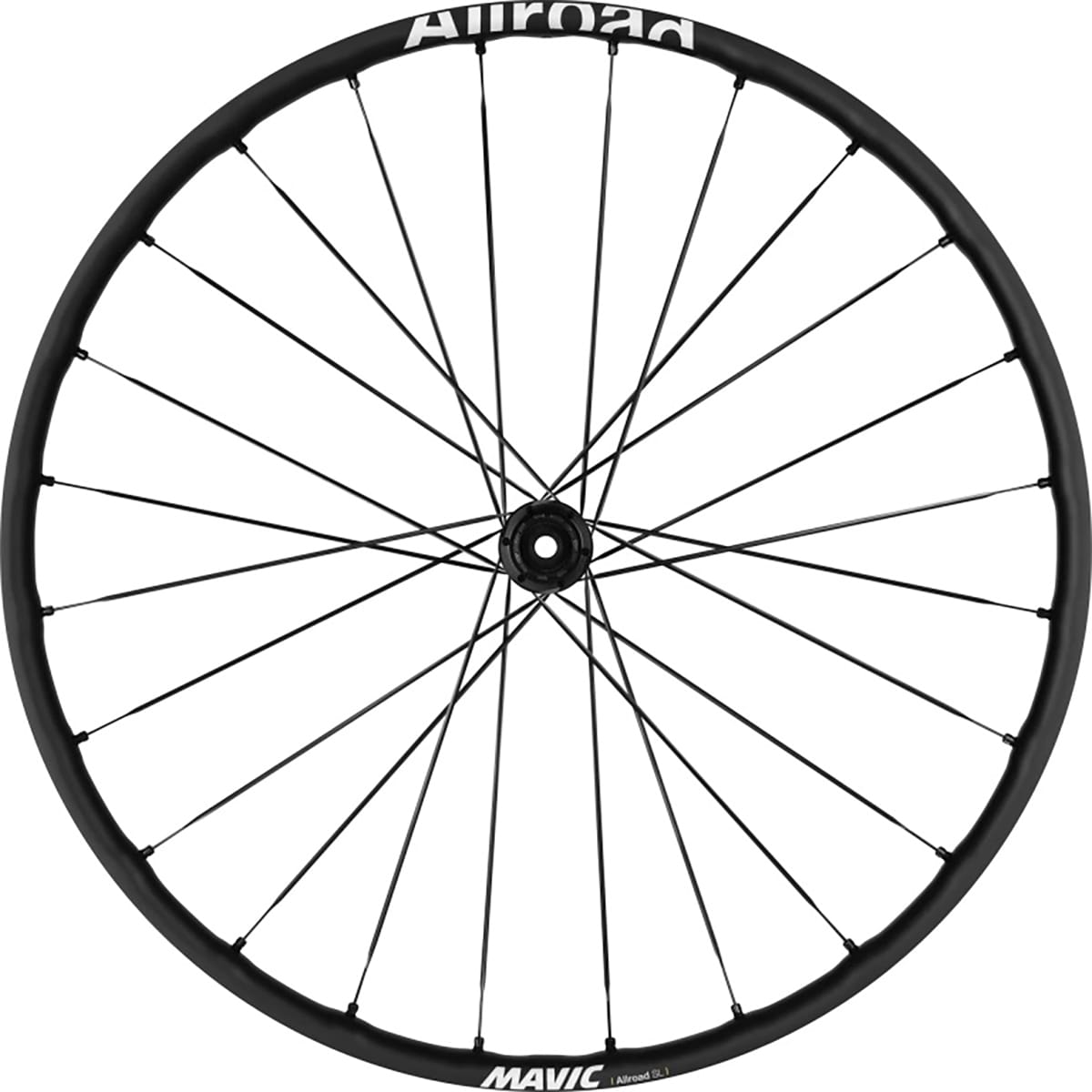 MAVIC ALLROAD SL DISC rear wheel with tires (Center Lock)