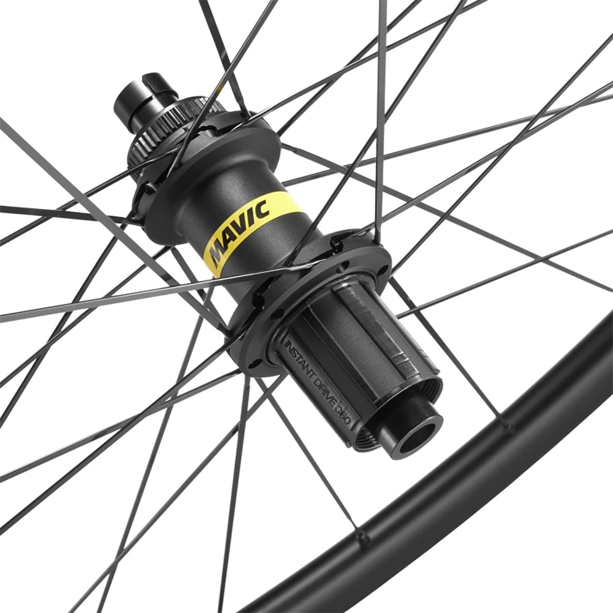 MAVIC KSYRIUM 30 DISC Rear Wheel with Tires (Center Lock)