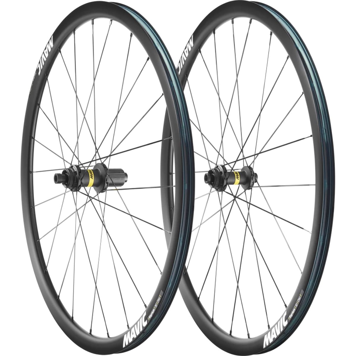 MAVIC KSYRIUM 30 DISC Rear Wheel with Tires (Center Lock)