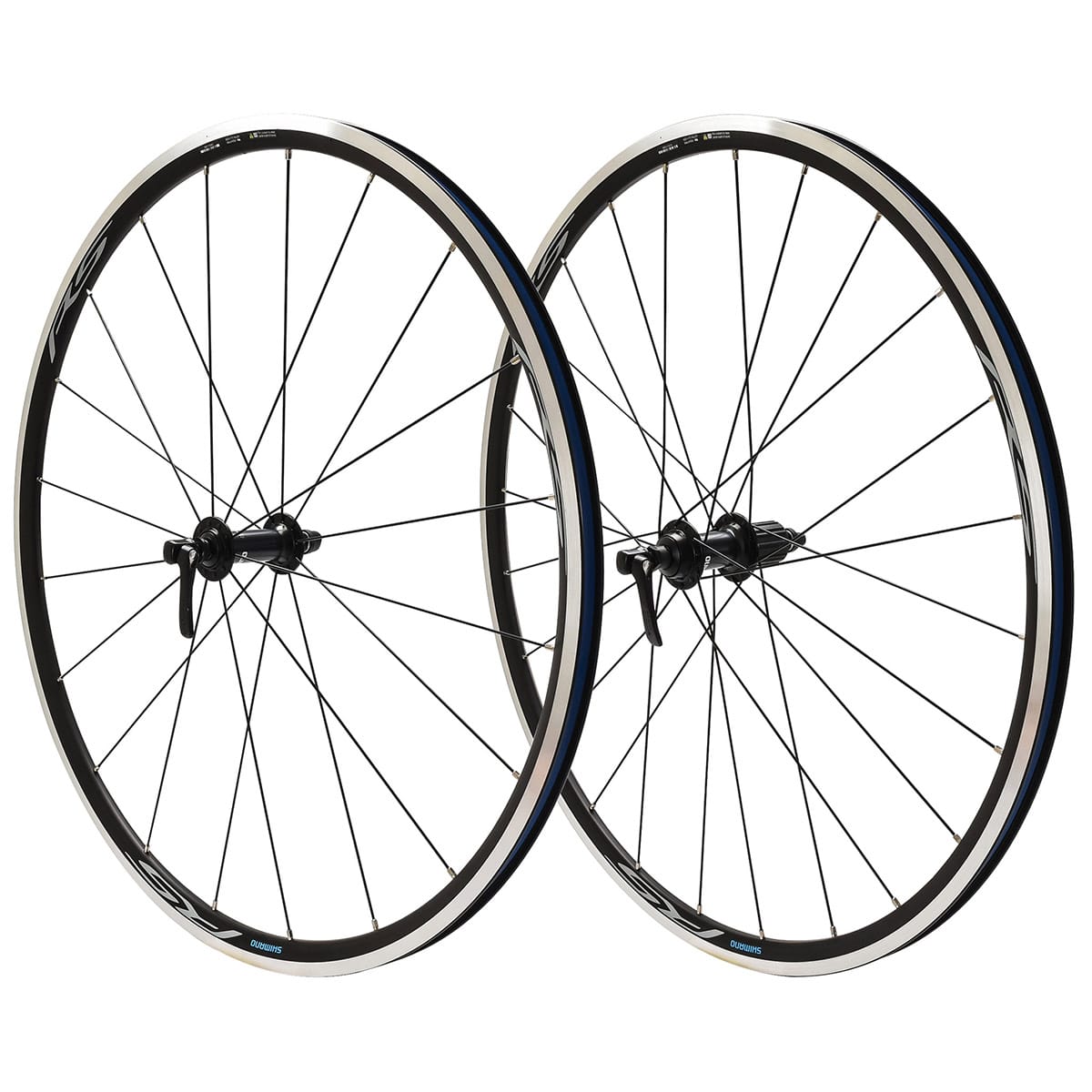 Pair of SHIMANO RS100 wheels clincher Tubetype *