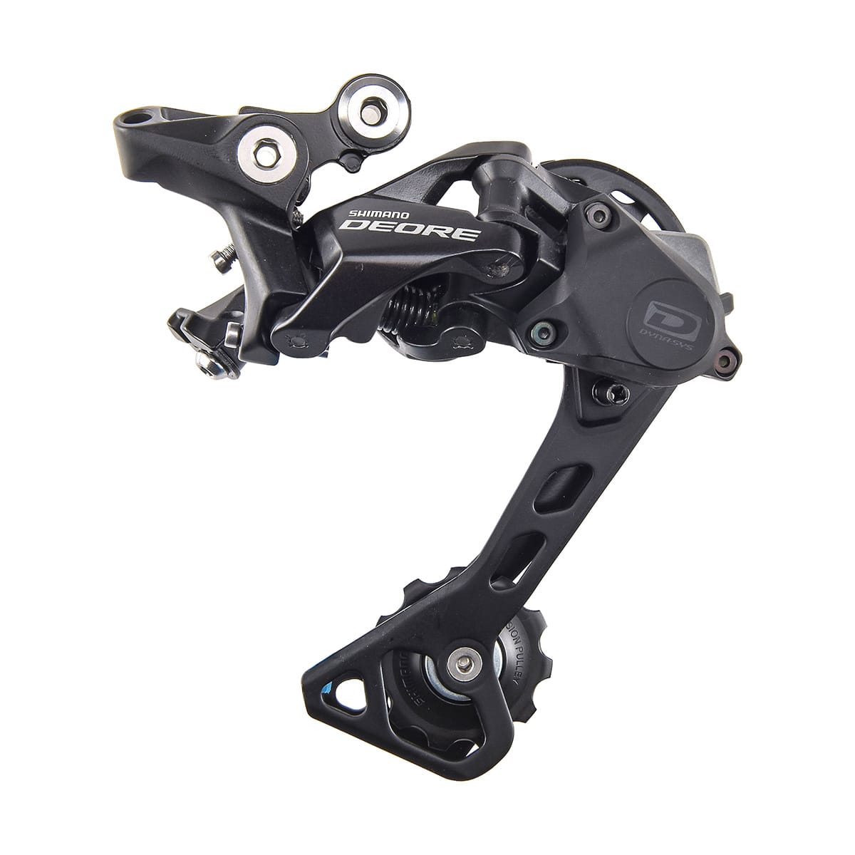 SHIMANO DEORE RD-M6000-GS 10 Speed Rear Derailleur Medium Cage