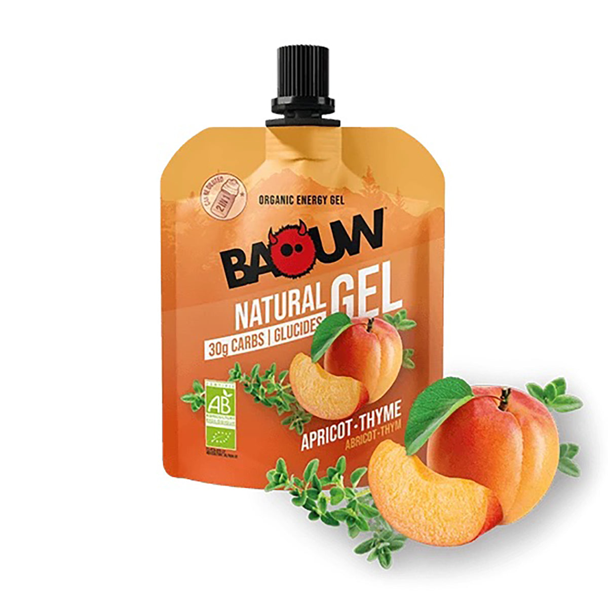 BAOUW Organic Apricot-Thyme Energy Gel (85g)