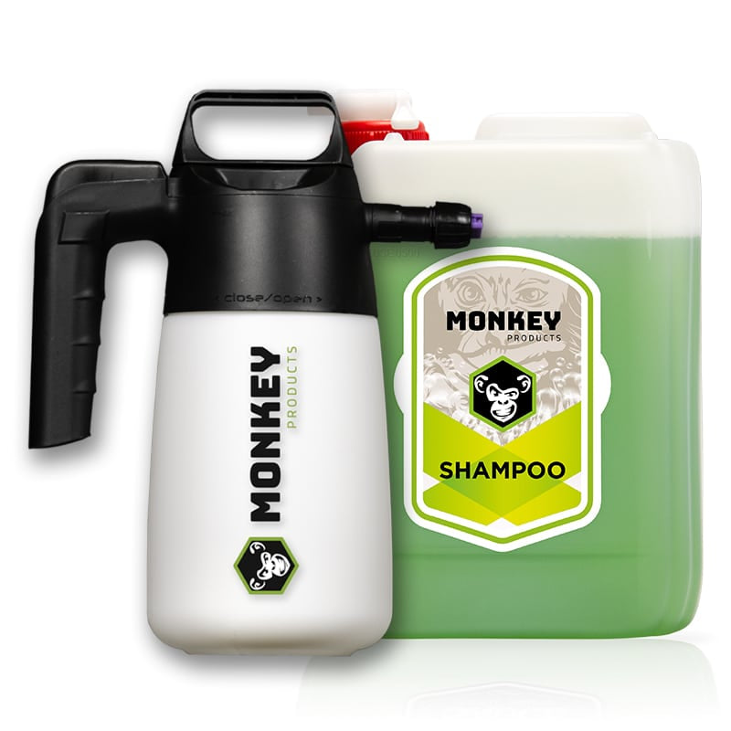 Sprayer MONKEY'S SAUCE SUPER FOAM + 5L MONKEY SHAMPOO ORGANIC