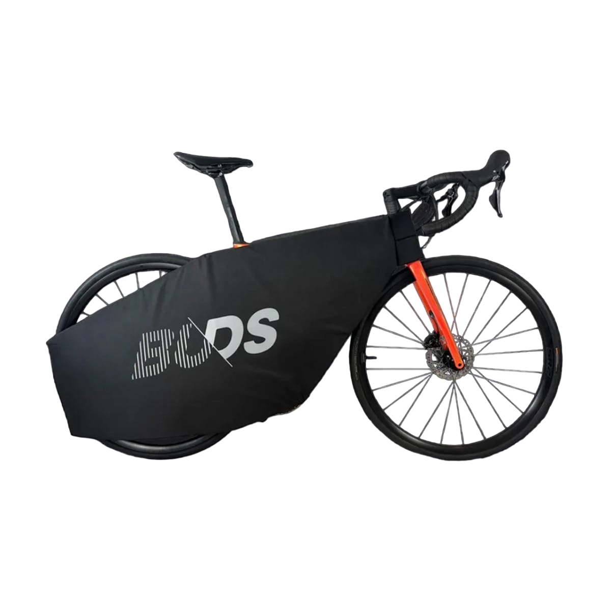 BUDS FRAME PROTECT MAXI Integral Protective Cover for Bicycle Frame Road/MTB Black