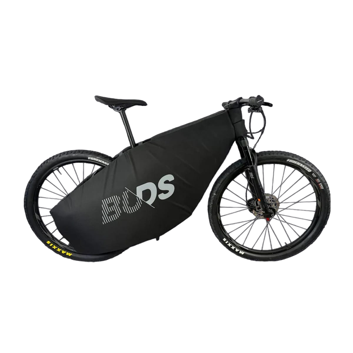 BUDS FRAME PROTECT MAXI Integral Protective Cover for Bicycle Frame Road/MTB Black