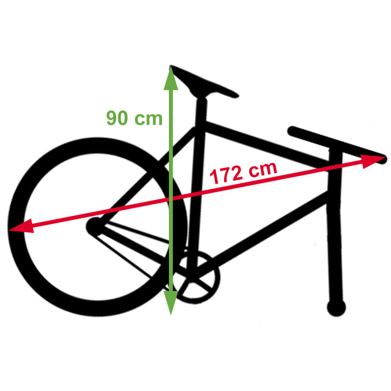 Bicycle Cover MTB BUDS MTBAG LIGHT Black