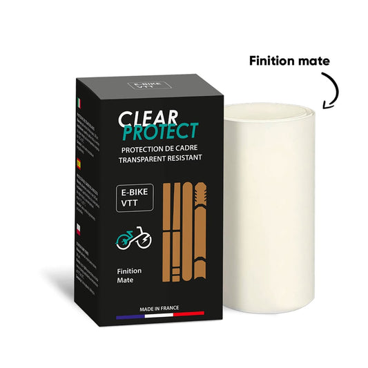 CLEARPROTECT Adhesive Frame Protector for E-bikes and MTBs Matte